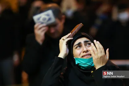 احیا شب بیست و یکم ماه مبارک رمضان در میدان فلسطین