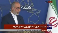 کنعانی: مسیر مذاکره همچنان دایر است / امکان توافق در کوتاهترین زمان ممکن است
