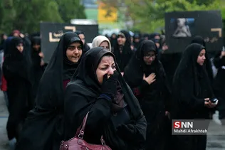 دسته عزاداری شهادت امام رضا (ع) در دانشگاه تهران