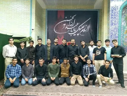 مراسم بدرقه زائران اربعین حسینی در مزار شهدا کرمانشاه برگزار شد+ تصاویر
