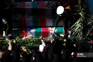 تشییع شهید گمنام