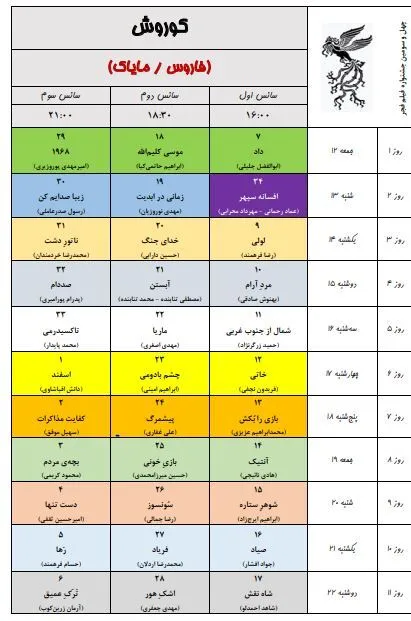 به گزارش خبرنگار فرهنگی خبرگزاری دانشجو، ۳۴ مجموعه سینمایی و ۵۴ پرده سینما در تهران در سه سانس از روز ۱۲ بهمن ماه میزبان مخاطبان جشنواره فیلم فجر خواهند بود.
همچنین پردیس سینمایی همیلا در منطقه ۵ و محله پونک تهران همزمان با چهل سومین جشنواره فیلم فجر افتتاح و به ظرفیت اکران سینمایی کشور اضافه خواهد شد.