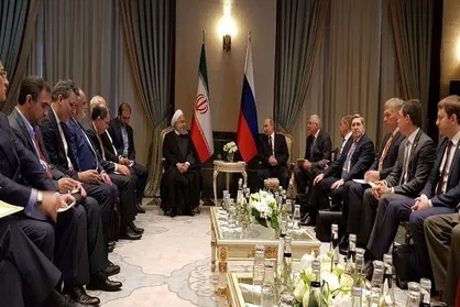 روحانی و پوتین در آنکار دیدار و گفتگو کردند