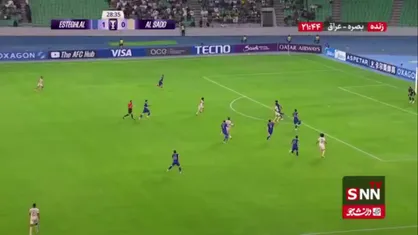 شلیک خطرناک السدی&zwnj;ها با فاصله کمی از کنار تیرک دروازه استقلال گذشت / استقلال 1 - 0 السد