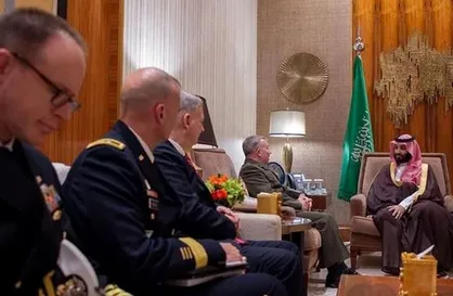 فرمانده تروریست&zwnj;های &laquo;سنتکام&raquo; با بن سلمان هم دیدار کرد