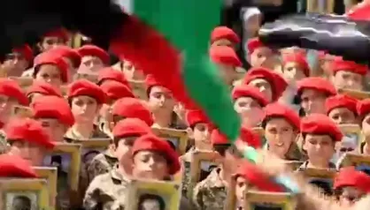 فیلم/ سرود ۱۰۰۰ نفره فصل پرواز/ ضبط جدید در میدان انقلاب