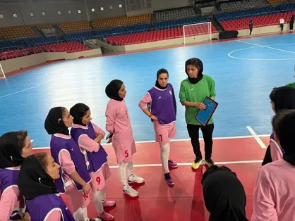 ورود تیم ملی فوتسال بانوان ایران به محل برگزاری جام جهانی