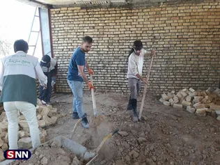 دانشجویان شیروان در اردوی جهادی