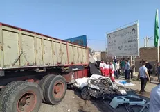 تصادف مرگبار در فسا؛ ۵ نفر از کارکنان دانشگاه علوم پزشکی جان‌باختند