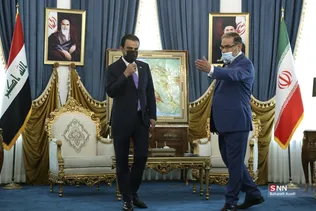 دیدار رئیس پارلمان عراق با علی شمخانی