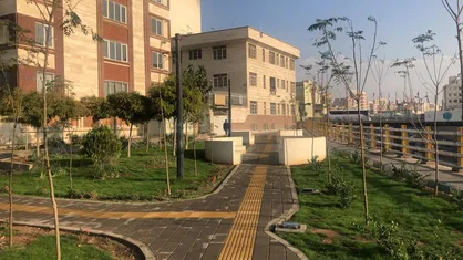 افتتاح بوستان برزگران در محله گرگان
