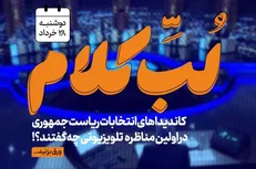 نامزدهای انتخابات ریاست جمهوری در اولین مناظره تلویزیونی چه گفتند؟