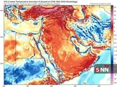 گرمای غیرمتعارف در  ۱۰ استان و بارندگی سیلابی در شمال شرقی