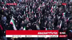 قسم به مشت گره کرده ات که پیروزیم/ شعر خوانی جانسوز محمد رسولی در فراق رهبر شهید انقلاب پس از لحظه تحویل سال نو