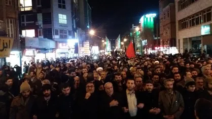 راهپیمایی مردم زنجان در محکومیت اغتشاشات اخیر