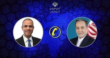 گفتگوی تلفنی وزرای امور خارجه ایران و مصر