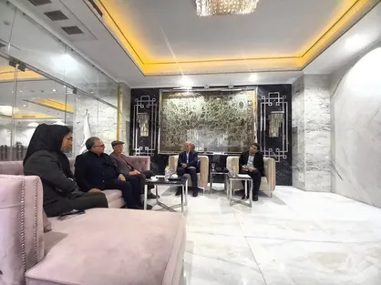 دیدار معاون بورس و امور دانشجویان خارج با فرماندار سمنان و اصناف در حاشیه نشست مدیران امور دانشجویی کشور
