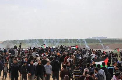 شمار شهدای &laquo;راهپیمایی بازگشت&raquo; در غزه به ۱۲۷ نفر افزایش یافت