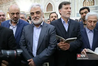 محمدمهدی طهرانچی در مراسم تجدید میثاق دانشگاهیان با آرمان های امام(ره)