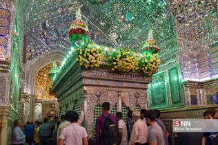 جشن میلاد امام رضا(ع) در حرم مطهر شاهچراغ(ع) شیراز