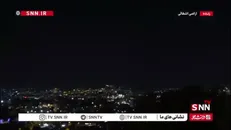 عبور موشک ها و پهپادهای ایرانی از آسمان قدس اشغالی به سمت تل آویو