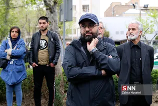 مراسم تشییع مرحوم «جمشید مشایخی»