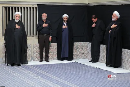 مراسم عزاداری شام غریبان حسینی (علیه&zwnj;السلام) در حسینیه امام خمینی