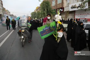 مراسم نمادین استقبال از ورود کاروان حضرت معصومه(س) به قم