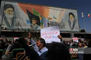 نماز جمعه و راهپیمایی در محکومیت حادثه تروریستی اهواز