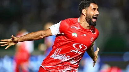 فیلم گل اول پرسپولیس به تراکتور توسط حسین کنعانی زادگان در دقیقه 96