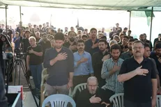 برگزاری باشکوه چهلم شهید امید مظلوم با حضور پرشور دانشجویان و مردم در اردستان