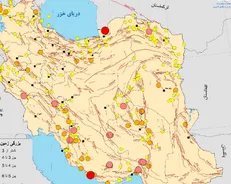 مؤسسه ژئوفیزیک دانشگاه تهران بیش از ۴۴۰ زمین‌لرزه ثبت کرد
