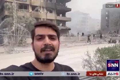 دروغ رسانه&zwnj;ها درباره حمله به انبار تسلیحاتی در ضاحیه/ هدف انفجار شدید، انبار لوازم پزشکی بود + فیلم