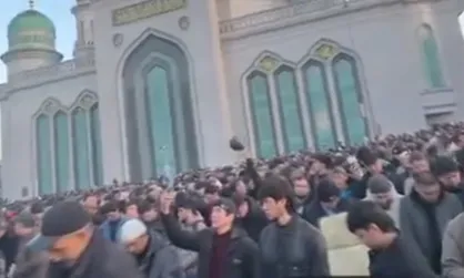اقامه نماز عید فطر در روسیه