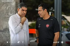 جلسه مدیرعامل و سرمربی پرسپولیس برگزار شد