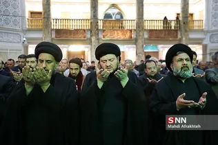 مراسم وداع با پیکر آیت الله هاشمی شاهرودی