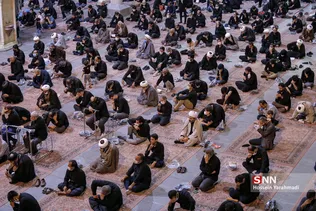 مراسم عزاداری حضرت اباعبدالله الحسین در حرم مطهر حضرت معصومه (سلام الله علیها)