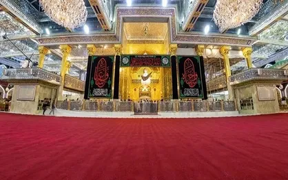 حرم حضرت عباس (ع) برای حضور عزاداران محرم آماده شد