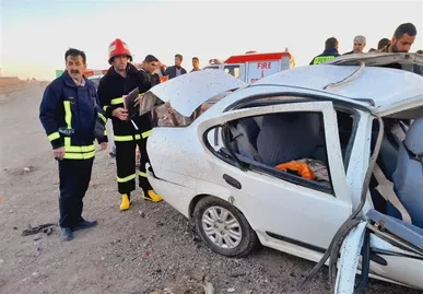 سانحه رانندگی شدید در محور پرتردد سنندج به کامیاران