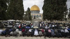 ببینید| بازگشت نمازگزاران به مسجدالاقصی پس از دو جمعه متوالی محدودیت