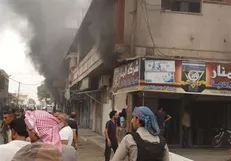 انفجار بمب در حومه درعای سوریه