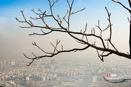 تهران غرقِ دود