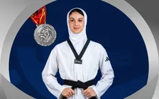 نقره زرین‌کمر در مسابقات تکواندو آزاد قهرمانی بانوان جهان؛ حذف ۴ نماینده ایران