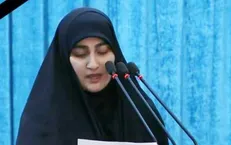 زینب سلیمانی در بیروت: دستان شهدای مقاومت به ذوالفقاری برنده‌ تبدیل شده است