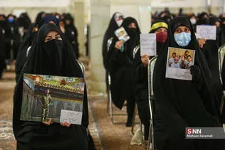 ارتباط تصویری مردم قم با رهبر معظم انقلاب اسلامی