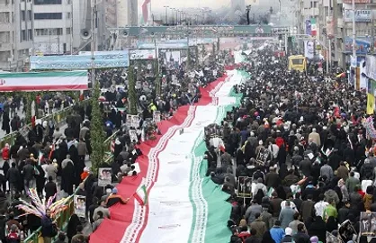 لحظه به لحظه با جشن باشکوه ۴۱ سالگی انقلاب اسلامی / حماسه یاران سلیمانی + فیلم و تصاویر