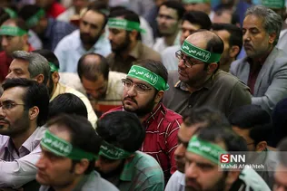 جشن میلاد امام حسن مجتبی در مسجد ارک