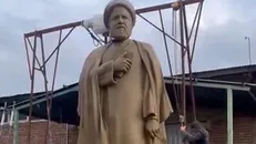 رونمایی از تندیس شهید جمهور در اردبیل