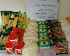 ۸۱ بسته مواد غذایی بین خانواده‌های محروم بجنوردی توزیع شد/ هدف بعدی اشتغال زایی برای زنان سرپرست خانوار است