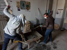 ارائه خدمات عمرانی و آموزشی گروه جهادی شهید حججی در روستاهای کاشان